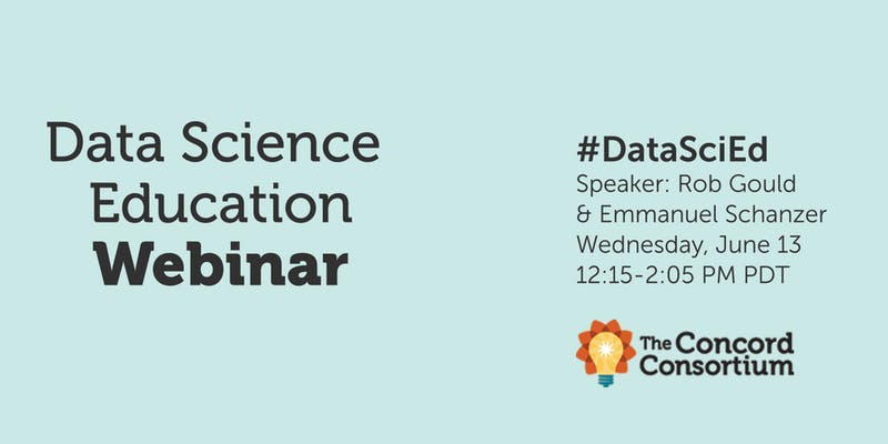 Data Science Education Webinar